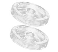 LALADEFIEE Glass Fermenting Lid and Weights for Jar Wide Mouth Compatible Glass Material Multi-Use Kitchen Fermentation Accessories for Pickling and Preserving Food
