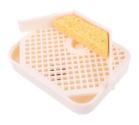 LALADEFIEE Glass Grinder Replacement Water Tray with Ergonomic Plastic Grid, Compatible with Stained Glass and Ceramic, Ideal for Jewelry Making and Workshop use