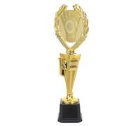 LALADEFIEE Gold Trophy Award, Plastic Trophies for Rewards, Winning Prizes, Competitions Ceremony Parties Favor - Basketball & Soccer Awards for Adults & Kids