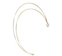 LALADEFIEE Golden Brass Goddess Crown Headband for Women, Reusable and Versatile Hair Accessory Luxurious Unique Design, for Weddings and Bridal Events