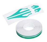 LALADEFIEE Green Car Body Sticker Self-Adhesive Decal Made of Paper with Firm Adhesive and Can be Cut for Automotive Exterior Decoration on Doors and Car Body