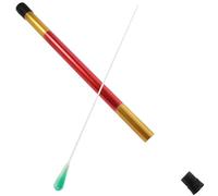 LALADEFIEE Green Music Conductor Baton with Hard Storage Cylinder Portable Orchestra Conductors Baton for Concerts and Teaching High Hardness Design Prevents Bending Easy to Carry and Store