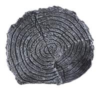 LALADEFIEE Ground Reptile Hideout Stump Pet for Black Resin Reptiles Moist and Hidden Cave Breeding Sturdy Basking Platform and Resting Habitat Desert Landscapes and Aquariums Turtle
