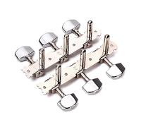 LALADEFIEE Guitar Tuning Pegs with Metal Square Button a Machine for Acoustic Guitar Your Instrument Performance