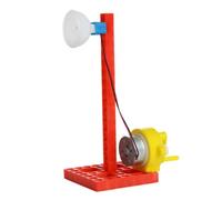 LALADEFIEE Hand Cranked Electricity Generator Educational DIY Science Model for Stem Learning Manual Assembly Stem Building Kit for Students