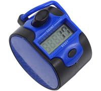 LALADEFIEE Hand Held Tally Counter Black Manual 5 Digit Plastic