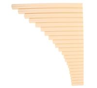 LALADEFIEE Handcrafted Traditional Pan Flute Pipes Woodwind Instrument with Case for Left Right-handed Players Pure Sound Quality for Students and Meditation Easy to Learn