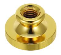 LALADEFIEE Handmade DIY Tool Vintage round Brass Blank Wax Seal Stamp Head with Smooth Surface for Letter Sealing and Gift Wrapping for Envelopes and Decorations