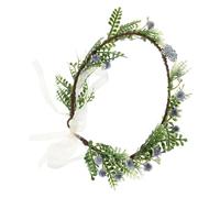 LALADEFIEE Handmade Floral Crown Headpiece for Women Elegant Fairy Accessories Leaves for Weddings Cosplay and Special Occasions Artisan Crafted Comfortable Wear