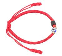 LALADEFIEE Handmade Red String Bracelet Adjustable Evil Eye Jewelry for Women Lightweight Luck Charm Accessory for Daily Wear Party School