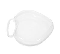 LALADEFIEE Heart-Shaped Hard Shell Travel Makeup Bag Set with Zipper, Medium Portable Toiletries Organizer 25.5x20x5cm for Cosmetics Storage and Travel Toiletry Essentials