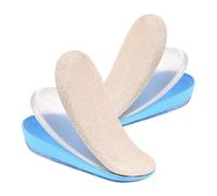 LALADEFIEE Heightening Rear Pad for Men Adjustable Heel Pads Gel Cushion Leg Length Discrepancy Correction Comfortable Insoles for Walking Boots