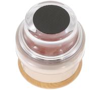 LALADEFIEE Himalayan Salt Ball Massage Roller for Neck and Shoulder Muscle Relaxation, Handheld Multi-use Salt Ball Massager for Back Pain Relief and Meridian Therapy, Gold Ice Roller