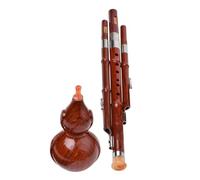 LALADEFIEE Hulusi Wind Instrument for Beginners Ethnic Style Cucurbit Flute Chinese Traditional Instrument for Student Learning at Home School