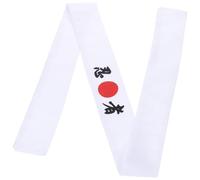 LALADEFIEE Japanese Headband Ninja Print Cotton Sweat-absorbing Hair Tie for Men Women Multipurpose Chef Cooking Karate Training Cosplay and Sports Accessory