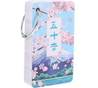 LALADEFIEE Japanese Hiragana and Katakana Flash Cards Set Portable Syllabary Alphabet Learning Cards for Beginners for Beginners