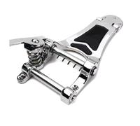 LALADEFIEE Jazz Guitar Tremolo Bridge Tailpiece Chrome Hollow Semi Hollow Body Manual Bridge Roller Retaining Bar for True