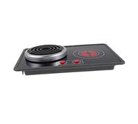 LALADEFIEE Kitchen Stove with Light and Sound Effects Battery-powered Pretend Play Induction Cooker Safe Material Creative Kitchen Appliance Accessory