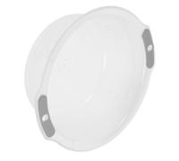 LALADEFIEE Large Capacity Plastic Laundry Bucket Portable Multifunctional Design, Round Pp Wash Basin Suitable for Face and Shampoo Use at Home or Dormitory