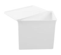 LALADEFIEE Laundry Detergent Storage Box with Lid Tall Stackable Laundry Powder and Beads Container Organization