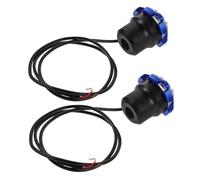LALADEFIEE LED Front Fork Frame Sliders for Motorcycles Protective Cups with Stylish Blue Light Easy Installation Fit for Various Motorbike Models Enhances Safety and Aesthetic