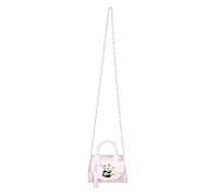 LALADEFIEE Lightweight Crossbody Bag with Cute Panda Cartoon Versatile Shoulder and Sling Handbag for Spacious Compact Design Birthday Gift in Pink Chinese Style