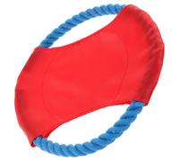 LALADEFIEE Lightweight Fabric Flying Disc Bite-resistant Sturdy Soft Pet Color for Dog Training and Outdoor Fetching Suitable for Golden Retriever and Samoyed