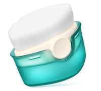 LALADEFIEE Lightweight Sunscreen Applicator Brush with Cover for Precise Makeup Application Soft Powder and Foundation Blending Brush Portable Makeup Tool for Liquid Cream and Powder