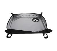 LALADEFIEE Lightweight Wheeled Walker Tray with Non-Slip Surface and Foldable Storage, Senior Walker Tray Attachment Made of Sturdy Polyester and Plastic, for Outdoor and Kitchen Use