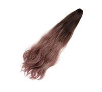 LALADEFIEE Long Wavy Gradient Ponytail Wig for Women Realistic Hairpiece Fashion Hair Accessory for Daily Wear and Party Events