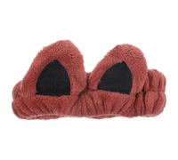 LALADEFIEE Makeup Hairband Stretch Headband Elastic Cat Ear Design Face Washing Hairband Comfortable High-End Cloth Material for Women Daily Use and Shower