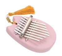 LALADEFIEE Mini Thumb Piano Acrylic Kalimba with Steel Tines Compact Bear Shape Musical Instrument for Beginners and Toddlers Rich Sound Variety Portable Finger Harp Toy