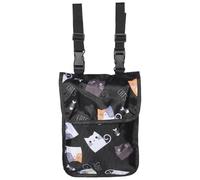 LALADEFIEE Mobility Scooter Handlebar Bag Removable Front Storage Pouch with Buckle Straps for Electric Vehicle Phones Tools and Wallets