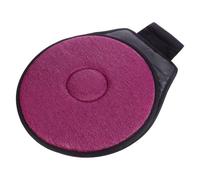 LALADEFIEE Multi-functional 360° Swivel Car Seat Cushion Burgundy Revolving Aid Cushion Seat Pad Protection Driving Comfort