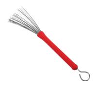 LALADEFIEE Multi-functional Retractable Drum Wire Brushes with Ergonomic Grip for Jazz Drummers Durable Steel Construction for Versatile Performance and Practice Sessions