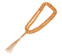 LALADEFIEE Muslim Prayer Beads 99-bead String 10mm Islamic Rosary for Worship Ramadan Devotion Women's Delicate Hanging Prayer Beads Strand