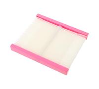 LALADEFIEE Nail Art Practice Tips Board and Color Display 48-color Fan-shaped with Polish Display Sticks for Nail Art Teaching Suitable for Home