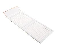 LALADEFIEE Nail Color Sample Plate Nail Color Display Plate 9.43x8.65x0.39in Practical Simple Design Professionals Home Use