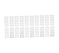 LALADEFIEE Nail Display Cards and Manicure Practice Plates 240pcs Dual-set with and Natural Dotting Color Sample Boards for Professional Nail Art Salon Use