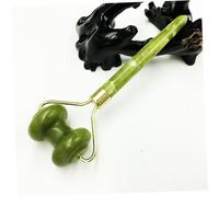 LALADEFIEE Natural Jade Stone Facial Massage Tool Portable Roller Massager for Face and Neck Lightweight Smooth Jade Roller for Anti-Aging Skin Care Travel-Friendly Beauty Stick for Puffiness