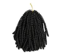 LALADEFIEE Natural Looking Hip-hop Braid Wig for Women Matte Synthetic Dreadlock Hairpiece with Gradient Color Fashionable Lightweight Crochet Hairstyle for Daily Wear and Parties