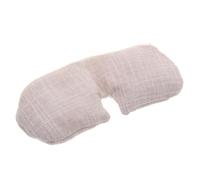 LALADEFIEE Natural Mineral Salt Heat Compress Eye Mask for Sleeping Soothing Cloth and Mineral Salt Material Relief for Bags under The Eyes Comfortable Beige