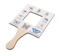 LALADEFIEE Nature Guide Finder for Handheld Outdoor Identification Tool for Nature Exploration Pine Craft Educational Insect Frame for Boys