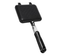 LALADEFIEE Non-stick Sandwich Toaster Pan Household Baking Tool Multipurpose Waffle Mold for Even Heating and Easy Cleaning Suitable for Breakfast Cooking and Grilling