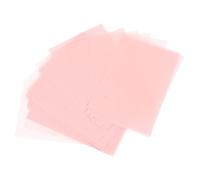 LALADEFIEE Oil Absorbing Facial Paper 2 Sets Pink Natural Hemp Pulp Sheets for Refreshing Skin Care
