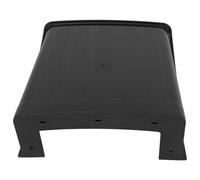 LALADEFIEE Outdoor Security Camera Sunshade Shield, Plastic Rainproof Protective Hood Cover for Camera Lens, Easy Installation Cap Roof for Outdoor Environments Black
