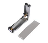 LALADEFIEE Piano Slow Fall Buffer, Anti-Pinch Hand Protector for Piano Cover, Metal ABS Resin, Lightweight, Easy to Store, Silver