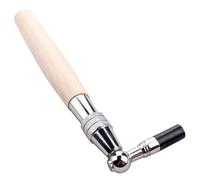 LALADEFIEE Piano Tuning Wrench Tool Solid Wood Handle Octagon Core Stainless Steel Hammer for Accurate Piano Tuning for Beginners and Professionals Lightweight and Portable Design