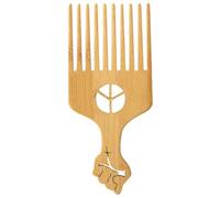 LALADEFIEE Plastic Volumizing Comb Lightweight Hair Styling Tool for Curly and Afro Hair Portable Plastic Curl Comb for Brushing Out Curls and Beard Grooming Compact Design for Home and Salon