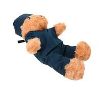 LALADEFIEE Plush Nurse Bear Doll in Realistic Scrub Outfit for Graduation Soft Medical Stuffed Animal with Movable Limbs for Students Doctors Roleplay and Collectors
